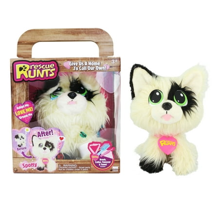 Rescue runts - spotty - rescue dog plush by kd (Queen's Best Stumpy Dog Rescue)