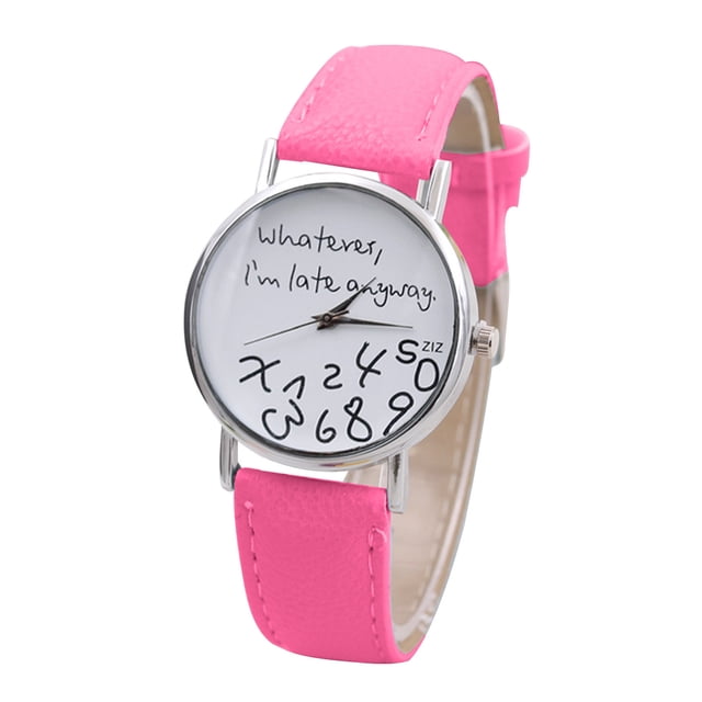 Señoras Relojes de moda Relojes Relojes Cuero Vestidos casuales Muñeca Cristales Wmkox8yii gfajkfgbkjabf804