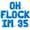 Blue, variant on Letter Balloons - OH FLOCK IM 35 16" Inch Alphabet Letters Foil Mylar Balloon 35th Birthday Party Banner (Gold)