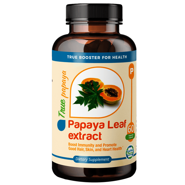 TrueMed Papaya Leaf Extract Support for Blood Platelet Bone Marrow
