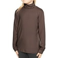 thumbnail image 1 of Girl's Women's and Plus Size Oh So Soft Long Sleeve Turtleneck, 1 of 7