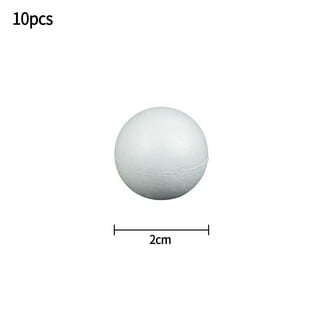 BUYISI Blank Round Solid Polystyrene Styrofoam Foam Ball For Wedding Craft  