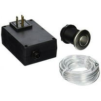 Mountain Plumbing MT951/BRS Round "Classic Touch" Waste Disposer Air Switch Brushed Stainless