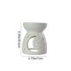 thumbnail image 2 of Portavelas con recogedor de cera, base para velas perfumadas con cortador de mecha y bandeja decorativa para apagar velas, ideal para mantener la fragancia del hogar (blanco) NCHKUN, 2 of 7