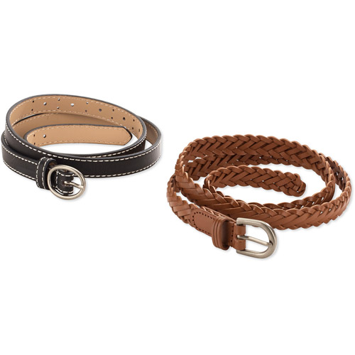 Women's 2 Pack Casual Belt - image 1 of 1