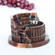 thumbnail image 3 of Monstrate Hitos Metal Arquitectura Estatuilla Punto de referencia Pequeño Imitar Decoración Artesanía Edificio Oficina Escritorio Navidad Decoración Vino rojo Monstrate HA075140-01, 3 of 5