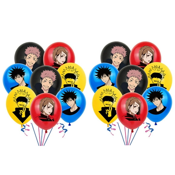 Satoru Anime Gojo Balloons Party Supplies Birthday Favors Decorations Decor Kit Latex