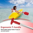 thumbnail image 4 of Telescoping Boat Paddle Collapsible Oar for Boat 21'' - 42'', Collapsible Paddle for Boat Kayaking Rafting Jet Ski Canoe Outdoor Kayak Water Sports and Safety Boat Accessories 2 Pack, 4 of 14