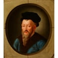thumbnail image 2 of Friedrich Kloss 15x17 Gold Ornate Wood Frame and Double Matted Museum Art Print Titled - Portrait of Jan Herburt (ca. 1524-1577), Castellan of Sanok, Starost of Przemyśl, Secretary of King S, 2 of 4