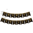 thumbnail image 4 of New Year Oval Shaped Paper Plate. Black and Gold 2026 Spring Festival Decoration Year Disposable Dessert Cake Tableware Set, 4 of 8