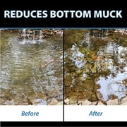 CrystalClear MuckOff, Beneficial Bacteria Treatment for Small Pond & Water Garden Muck Control - 384 Tablets