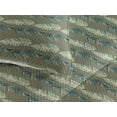 thumbnail image 3 of Ambesonne Jungle Quilted Bedspread Set 3 Pcs, Tropical Atmosphere Forest, King, Sage Green Slate Blue, 3 of 4