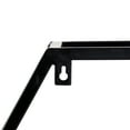 thumbnail image 6 of Madeleine Home Rectangle Mango Wood Floating Shelf, 26" L x 6" W x 23" H, Black, 6 of 12