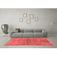 thumbnail image 3 of Ahgly Company Indoor Rectangle Oriental Red Industrial Area Rugs, 5' x 7', 3 of 4