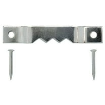 Liberty 161000 Pack of Small Sawtooth Picture Hangers Chrome Pack of 6