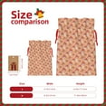 thumbnail image 3 of Naloa Mushroom Drawstring Christmas Bags, 3D Xmas Gift Bags, Christmas Wrapping Bags, Xmas Goodie Bags, Treat Pouch Bags, Party Favor Bags-Small, 3 of 9