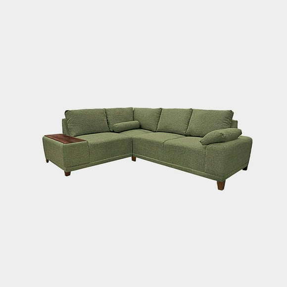 Sala Esquina Acord Normal Curri Verde - DC Inlab Muebles Modelo D