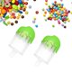 thumbnail image 3 of Flybaeast - Caja de plástico para dulces con forma de hielo (12 unidades), color verde, 3 of 5