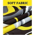 thumbnail image 3 of Yellow and Black Throw Pillow Covers 18x18 Inches Set of 4 Decor Decorative Throw Pillow Cover Abstract Modern Geometric Square Cushion Cases for Sofa Bed Couch, 3 of 6