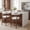 Walnut, variant on Christopher Knight Home 24.5" Seat Height Bar Stools with Back, Upholstered Counter Stools for Kitchen Island, Walnut, Set of 2