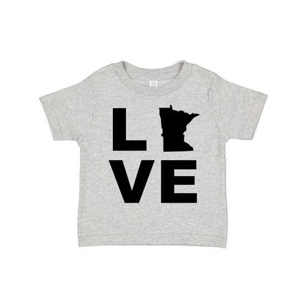 

Inktastic Love Minnesota Gift Toddler Boy or Toddler Girl T-Shirt
