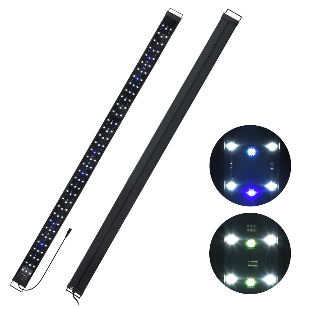 LED Aquarium Light Full Spectrum Freshwater Fish Tank Plant Marine 24 36 48 LED Aquarium Light Full Spectrum Freshwater Fish Tank Plant Marine 24 36 48