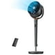 thumbnail image 1 of Dreo Ventilador para recámara, ventilador oscilante de 120°+120°, motor CC, circulador de aire de 85 pies para toda la habitación, 8 velocidades, 3 modos, ventiladores de pedestal silenciosos, 23dB,, 1 of 5