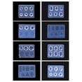 thumbnail image 3 of Coofit Moule à Ongles 3D DIY Mode Moule à Ongles en Silicone Design, 3 of 8