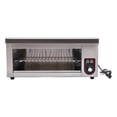 thumbnail image 4 of Salamander Broiler Countertop Grill 2000W Electric Cheesemelter Raclette Cheese Melter Broiler Burner BBQ Grill Grilling Home Commercial Kitchen Wall-mounted Salamander Oven, 4 of 5