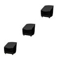 thumbnail image 4 of Wweixi 1/2/3/5 Polyester Dust And Sun Protection For Garden Chair Waterproof And Easy To Clean Chair black 190T;64*71*70/86 3PCS, 4 of 6
