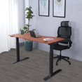 thumbnail image 4 of ApexDesk Elite Series 60" W Electric Height Adjustable Standing Desk (Bamboo Top, Black Frame), 4 of 7