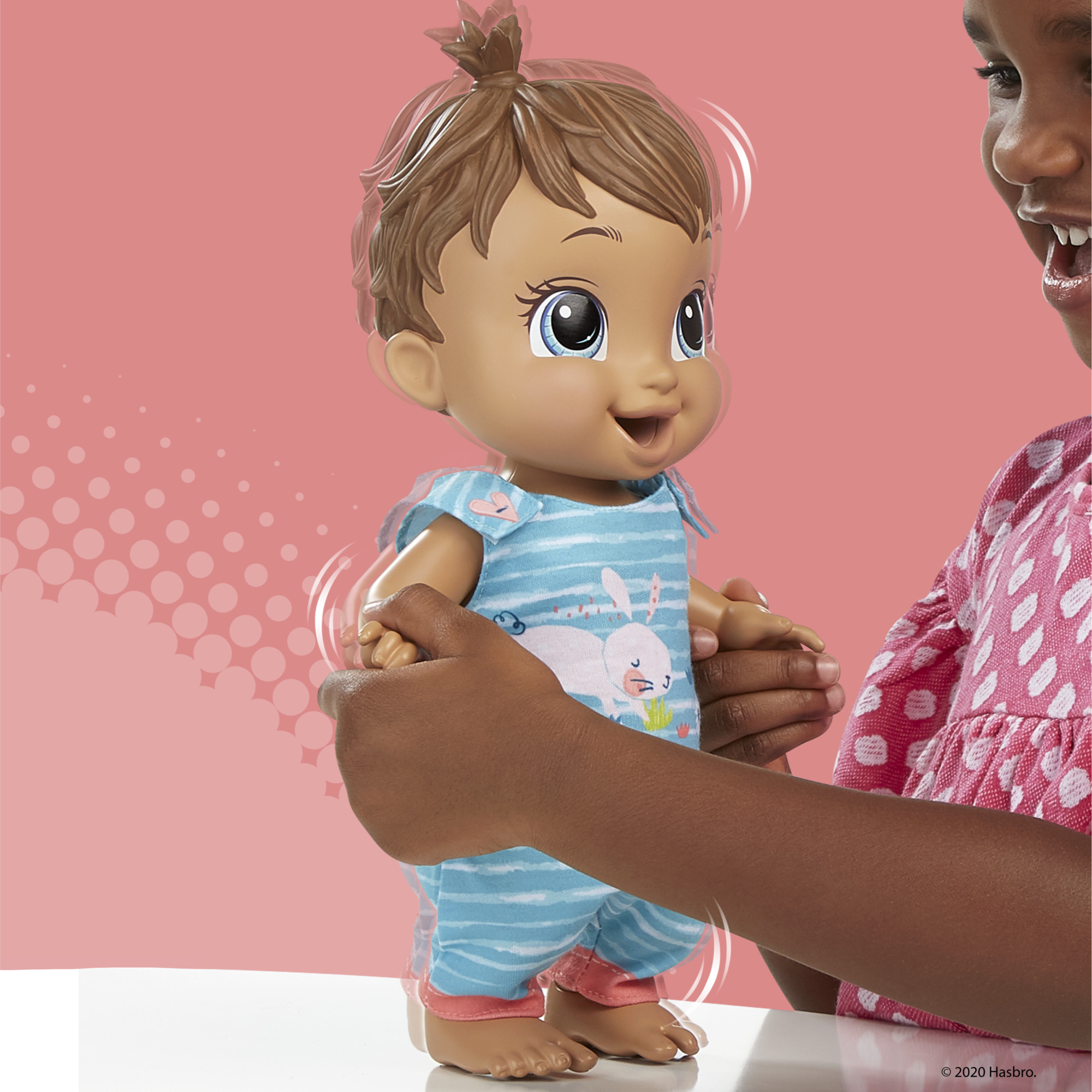 Baby Alive Baby Gotta Bounce Doll, Bunny, Bounces with 25+ SFX - image 5 of 7