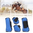 thumbnail image 4 of Bottes de Protection pour Sabots de Cheval, Sangles Réglables Bottes de Protection pour Jambes de Cheval Réglables pour la Protection contre le Saut pour l'Équitation, 4 of 8