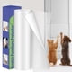 thumbnail image 1 of Cat Protector de Muebles para Raspar Cinta Cat Antirrasguños - Protector de Puerta para Rasguños de Perros - Cinta Autoadhesiva de Entrenamiento Transparente para Alfombra, Sofá, Puerta (Transparente, 7.87" x 6.56FT), 1 of 7