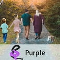 thumbnail image 4 of Syenll Rope Dog Leash, 5 ft Highly Reflective Threads Leash with Comfortable Padded Handle for Small Medium Large Dogs, Purple, 4 of 7