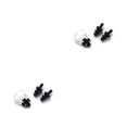 thumbnail image 2 of Greeniant clip de nariz impermeable natación antideslizante tapones para los oídos adultos auriculares deportes acuáticos seguridad protector de oídos Negro 2piezas Greeniant CBP002693, 2 of 5
