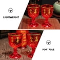 thumbnail image 4 of Miangastore 12 Pcs Gobelets en Plastique Rouges de Mariage Gobelets à Liqueur Gobelets à Boire de Mariage Petits Verres à Vin Gobelets Festifs, 4 of 8