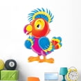 thumbnail image 1 of Parrot Wall Decal Mural by Wallmonkeys Peel and Stick Graphic (48 in H x 33 in W) WM216272, 1 of 4