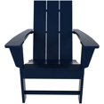 thumbnail image 4 of Palms 12-Piece Modern Poly Folding Adirondack Chair with Ottoman and Side Table, 4 of 9