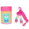 thumbnail image 1 of Corde à Sauter pour Enfants, Manche en Bois Portable, Corde de Saut Réglable, 1 of 9