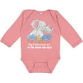 thumbnail image 3 of Inktastic My Safta Loves Me to the Moon and Back Elephant Family Boys or Girls Long Sleeve Baby Bodysuit, 3 of 5