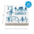 thumbnail image 2 of Camco 53375 LIBATC Paper Napkins - Map Design, 30 Count, 2 of 2