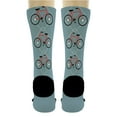 thumbnail image 5 of ThisWear Bike Themed Gifts Biker Socks for Men Bike Related Gifts Cyclist Socks 1-Pair Novelty Crew Socks, 5 of 5