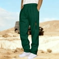 thumbnail image 4 of LONKITO Mens Sweatpants with Pockets Baggy Straigh Leg Cargo Sweatpants Open Bottom Casual Work Sports Sweatpants Size XXL, 4 of 6