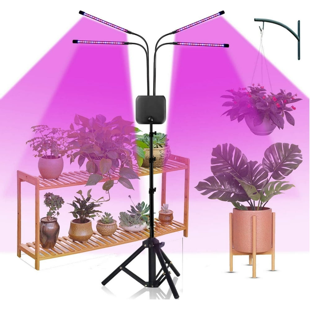 Grow Light with Stand,Juhefa Super Bright 120LED Full