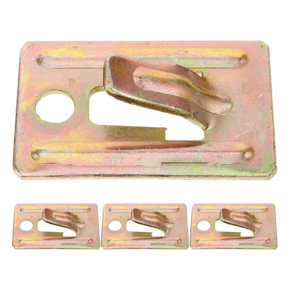 Beaupretty 4Pcs Water Heater Wall Mounting Solution Kit Golden Color for Secure Hollow Wall Installation