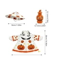 thumbnail image 3 of Porch Goose Outfits, Seasonal Goose Clothes Set for 23 Inch Statue, Outdoor Halloween Decorations, Festive Porch Decor for Yard Garden Display, 3 of 5