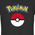 thumbnail image 2 of Junior's Pokemon Classic Logo  Graphic Tee Black X Large, 2 of 3