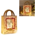 thumbnail image 5 of Christmas Snow Globe Lantern Musical Lighted Snow Globe Lantern Battery Powered Night Light Handbag Electric Snow Globe, 5 of 5