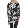 thumbnail image 3 of White Mark Women's Maternity Floral Printed Tunic Top, 3 of 5